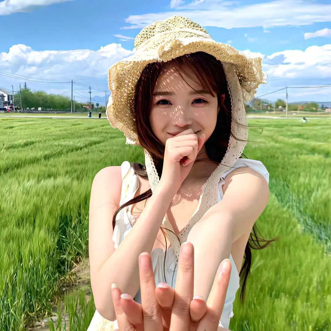 橙色女孩